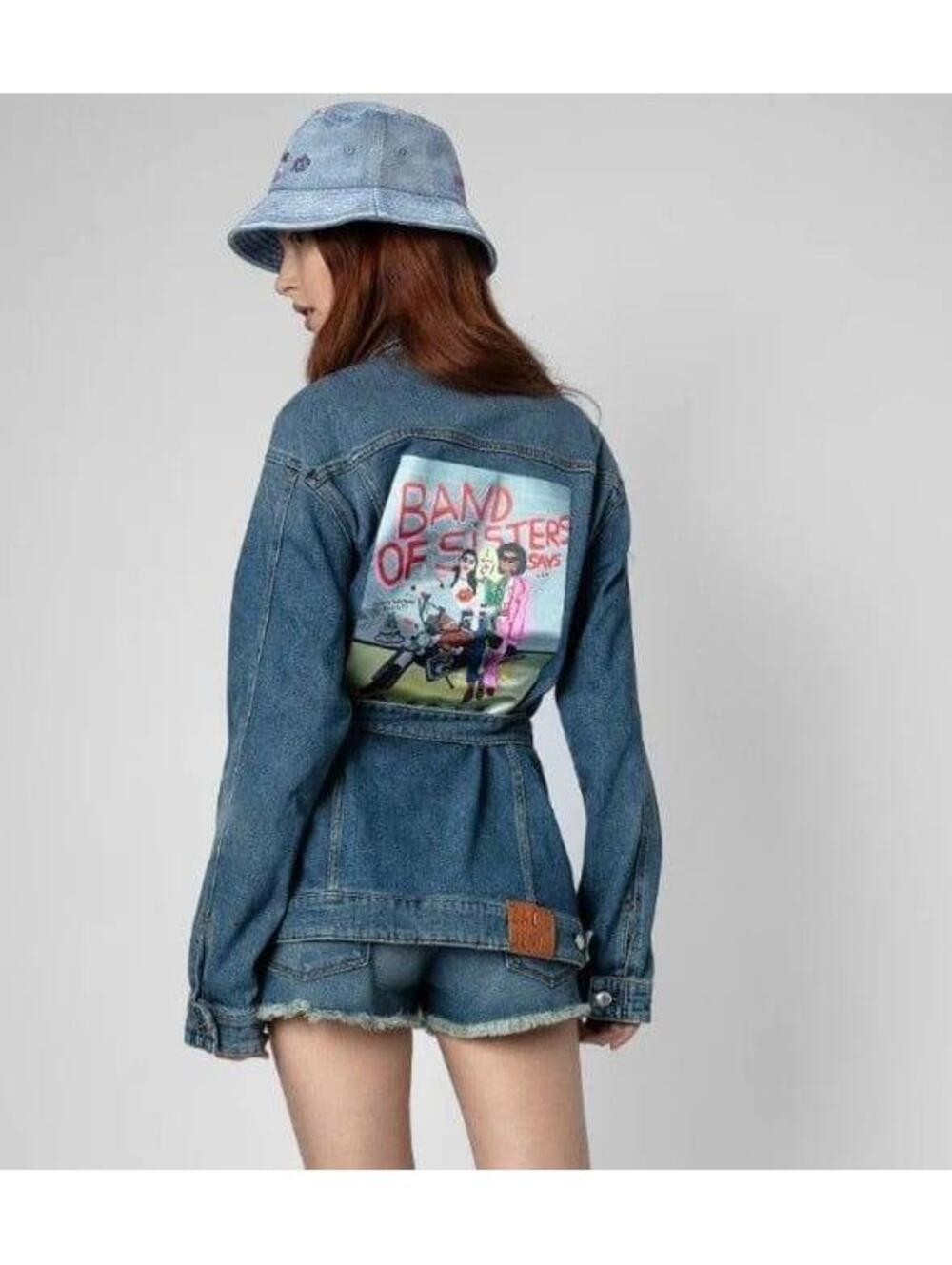 Zadig & Voltaire Kiome Denim Eco Boss (XS)